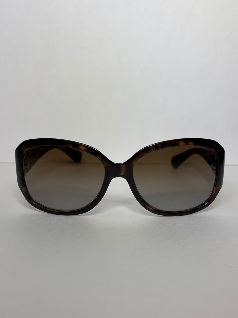 Vintage Y2K Dolce & Gabbana D&G Women's Round Tortoise Sunglasses 8065 Polarized